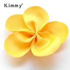 Wholesale Handmade Personalised Grosgrain Ribbon Five Pieces Petal Flowers Hair clip - Buy Ribbon Flower