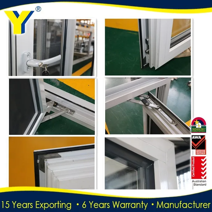 2019 new modern house aluminium windows type of grill french window design casement window