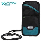Multi-function Cheap Rfid Crossbody Travel Nylon ID Card Passport Money Storage Holder cell phone shoulder sling Bag