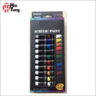 Hot sale 12ct 12ml Private Label Acrylic Paint