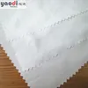 100% Polyester high density white feather proof fabric for sofa cushion