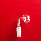 Factory Supply 2.5mm or 4mm thick Clear Dome less Quartz Glass Nail Tube 10mm/14mm/18mm Male and Female Joint