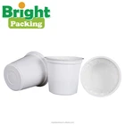 Biodegradable Coffee Capsule Cup With Aluminium Foil Lid