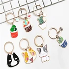 2018High Quality Promotional Key Ring Custom Shape/Logo Metal Keychain