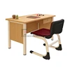 Hot Sale High Quality Wooden Japanese Teacher Room School Office Teacher Table and Chair