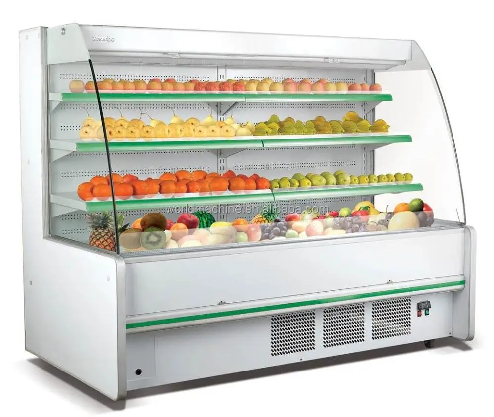 Good Price Fruit And Vegetables Display Case / Fruit Display