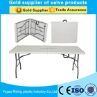 Outdoor Plastic Rectangular HDPE 6ft regular gardon table