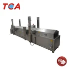 Fish Donut Peanut small continuous fryer for sale