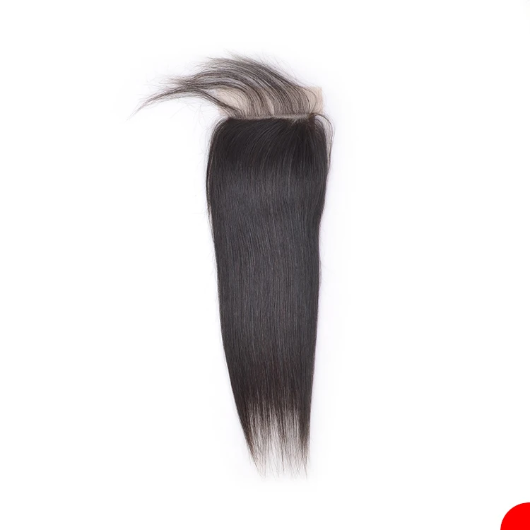 10 A Grade 8x8 Hair Weaving Closures Straight Hair Bundles With