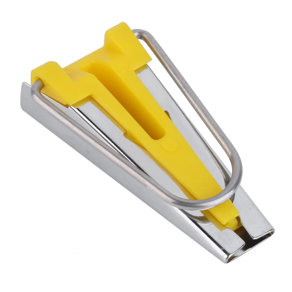 2016 new High quality 1Pc Fabric Clover Bias Tape Maker Binding Tool 25mm Set Machine Tool Sewing Quilting hot selling blue