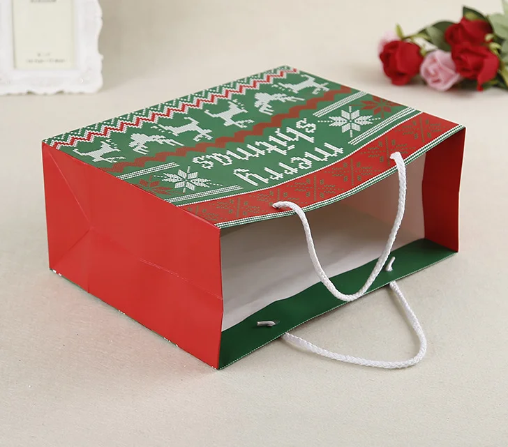 new design custom mens shopping gift hot stamping paper bag