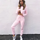 Hot Sale Summer 2 Piece Set Casual Tops Pants Women's Fashion Hats Hoodies Sportswear Set Ladies Tracksuit Hoodies