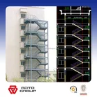 galvanized outdoor steel staircase/metal stair