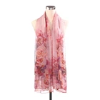 2019 Yiwu Factory Direct Custom Digital Printed Design Shawl Women Logo Print Silk Scarf great shawls