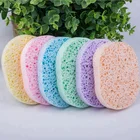 Cosmetic facial cellulose sponge with free sample