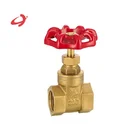 1.5 inch water, oil,Gas Media and Manual Power 4 inch brass stem gate valve