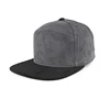 Corduroy Flat Bill Snapback Cap,Custom Wholesale Cheap Corduroy Plain Snapback Hat