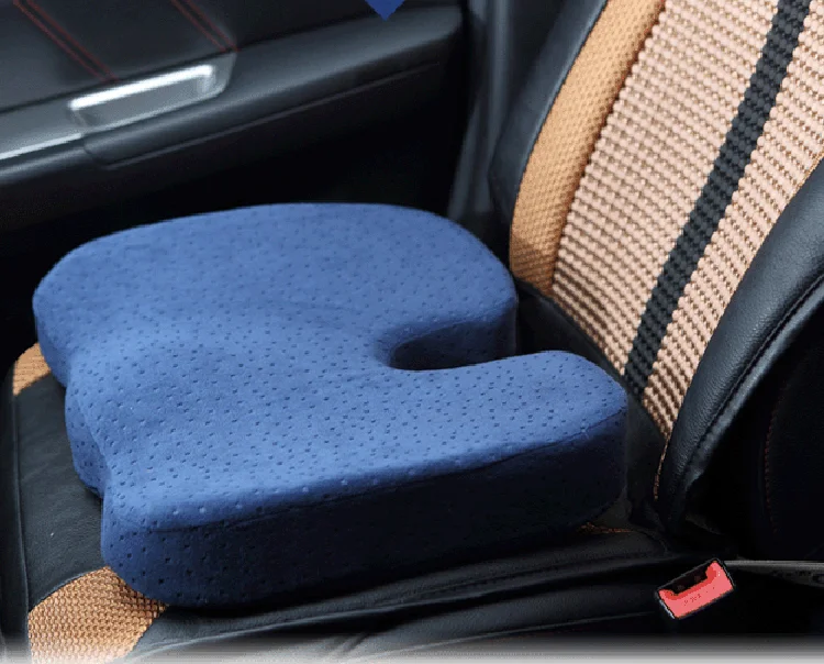 Szplh 100 Polyester Seat Cushion Gel Memory Foam For Back Pain