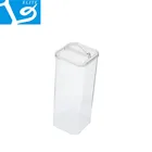 ホット販売高品質 100 ミリメートル-400 ミリメートルの長さ PETG/PVC 包装透明なプラスチックスクエア密封された底チューブ