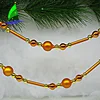 Vintage Style Glass Bead Garland For Christmas Tree Holiday Decoration