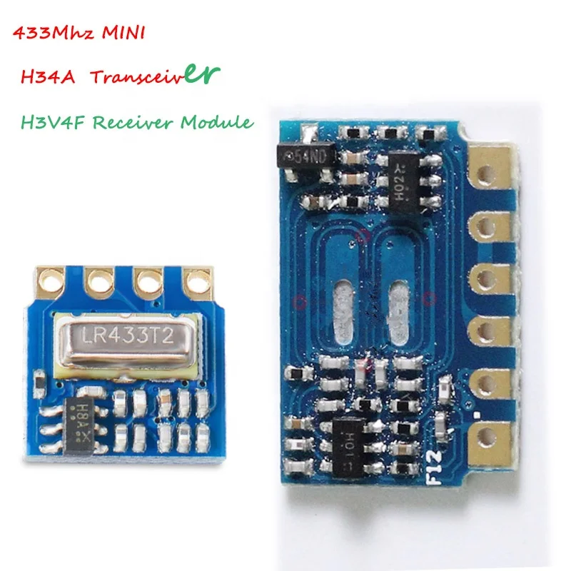 H3V4F 3V 433Mhz MINI Wireless Receiver Module ASK Remote Transceiver