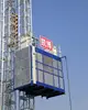 SC160 building hoist/ building elevator lift, single cage