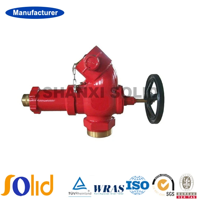 british type pressure regulating fire hydrant valve