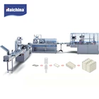 Plastic tea box carton packing machine packaging line