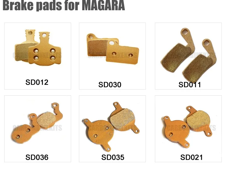 CarbonBikeKits SEMI METAL MOUNTAIN BIKE DISC BRAKE PADS FOR HAYES GX-C MX2-XC SOLE
