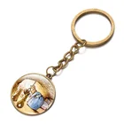 Promotion make cheap custom Peter Rabbit photo keychain