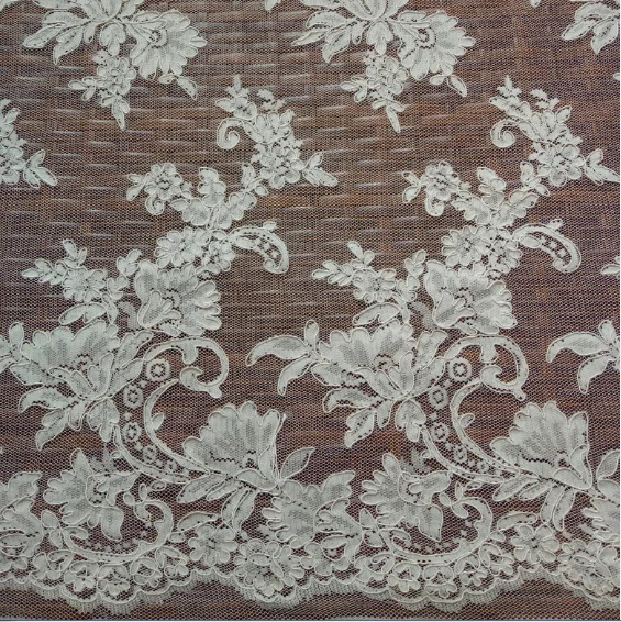 corded leavers lace