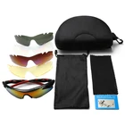 DLX9302S Interchangeable Polarized Sports Sunglasses Set Running Bicycle Glasses