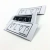 Sew on Custom Private Name Logo High Density End Folded Textile Woven Labels for Bag