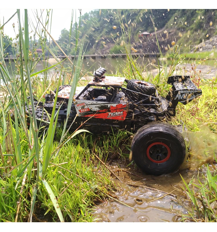 6.SL-156A_Red_High_Speed_Radio_Remote_Rock_Off-Road_Vehicle_Crawler_Truck_Rally_Car
