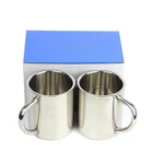 Stainless Coffee Mug 11oz 350ml Eco Ware White PorCelain Stainless Steel Vacuum Coffee Mug