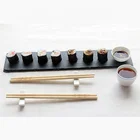New products rectangle slate cheese plates black plate board