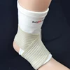 Adjustable bandage lace-up leg ankle brace support