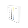 2.4G 12v 4A12A RF multi zone wall touch panel controller 2700K 6500K double color temperature touch light control cct led dimmer