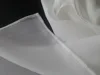 white pure silk chiffion scarf