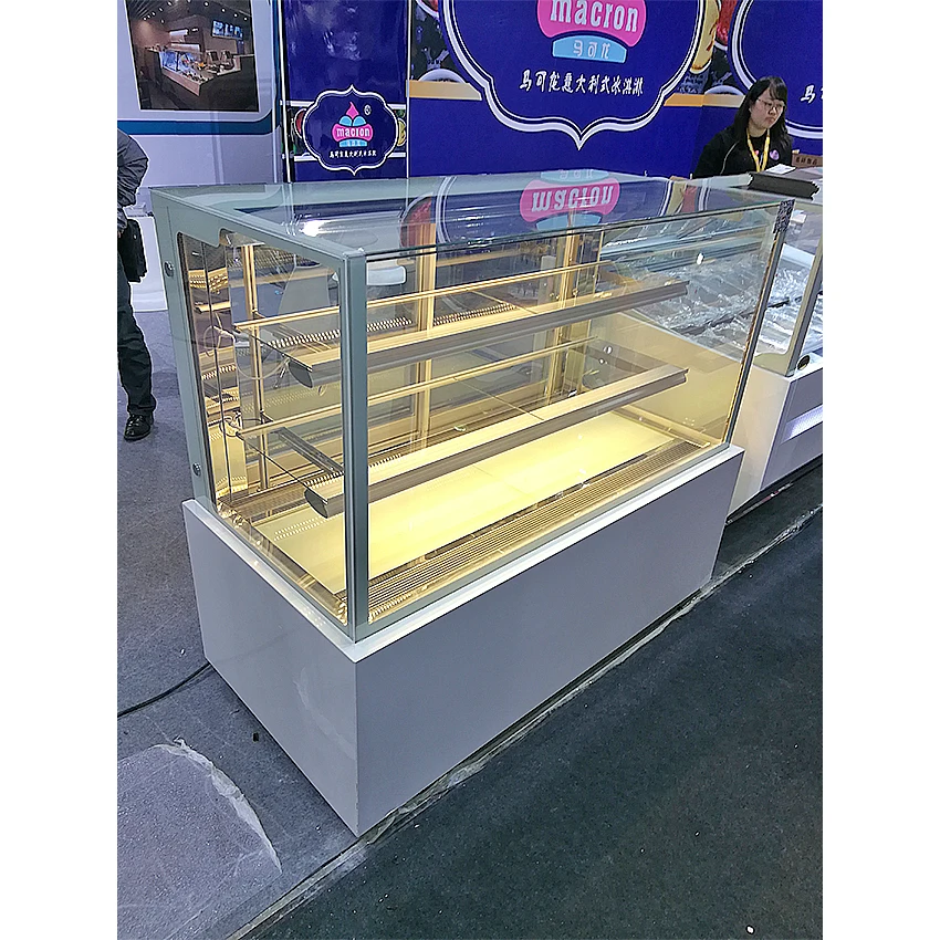 X7 1800 Cake Display Cabinet Freezer Vertical Sliding Door