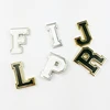 Custom letter 3d die cast recognition lapel pins with moving parts