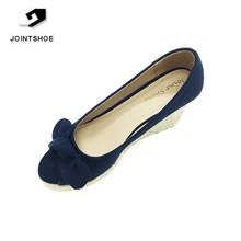 China best quality fashion women shoes wedge shoes discount