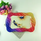 Colorful Painting metal Tin serving tray Custom printed serving tray