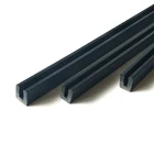 U Shape PVC Plastic Extruded Profiles Molding Strip