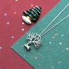 925 Sterling Silver Deer Elk Antlers Christmas Necklace Pendant & Chain Bridesmaid Gift For Girl Women