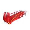 10t Mobile Hydraulic Van Forklift container Loading Ramp for trailers