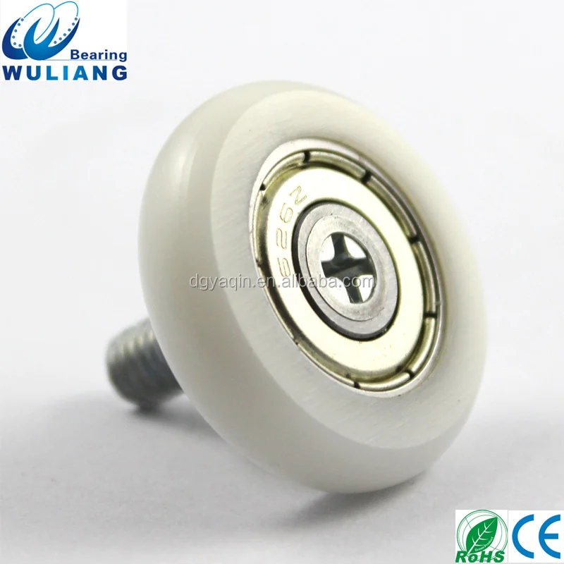 626zz Sliding Nylon Drawer Rollers Nylon Ball Bearing Drawer Rollers