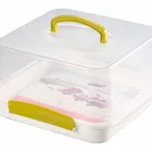 HENG LONG PP Plastic cake containers, cup cake carrier