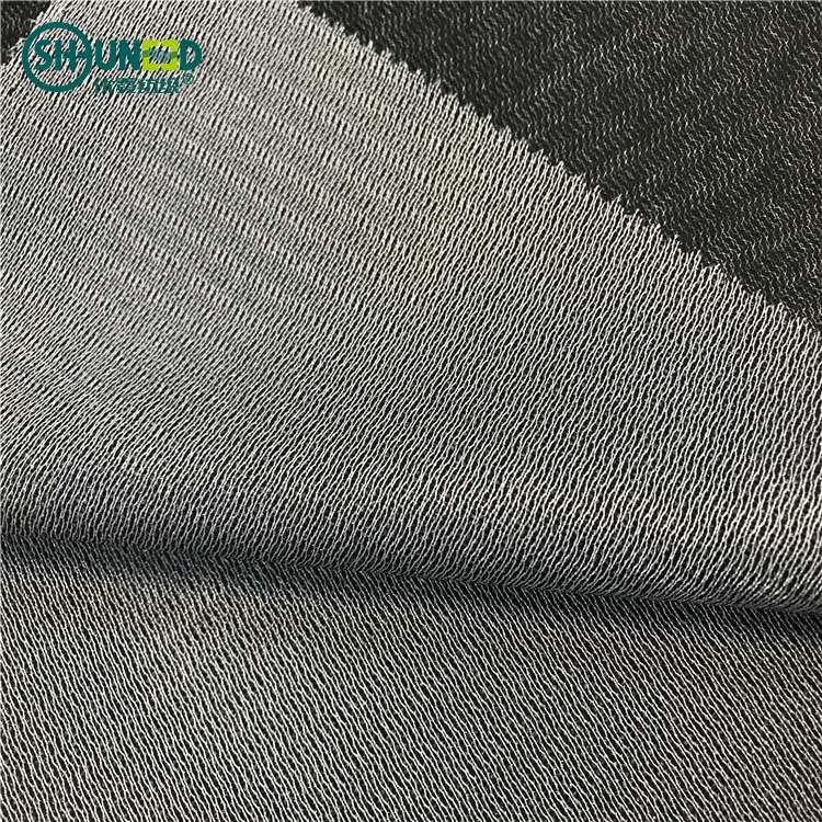 Knitted Woven Fusible Interlining Fabric Woven Interlining Woven Fusing Interlining
