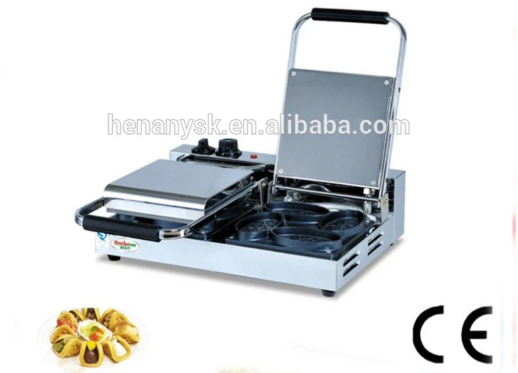 IS-EG-4A-2 2 Electric Waffle Baker Maker Biscuit Sandwich Making Machine